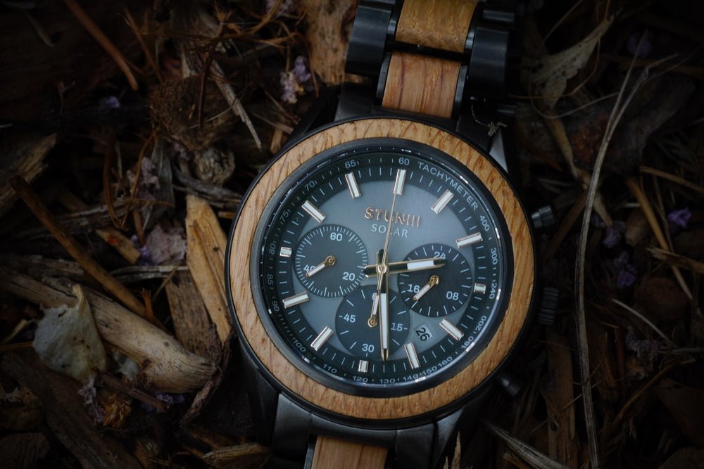 Stainless Steel Wood Watch Review - STUNIII