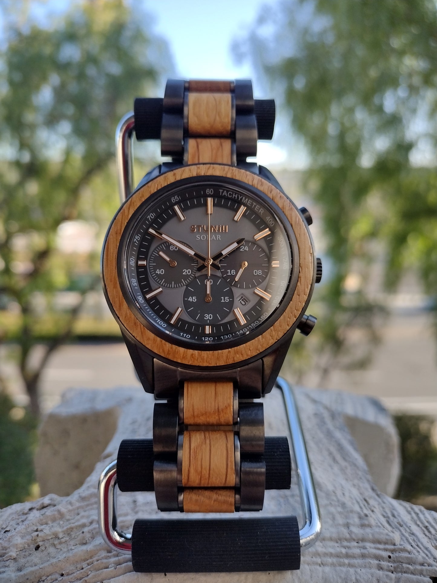 SolarX1 Gunmetal Oak STUNIII
